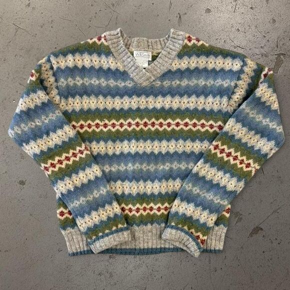 American Vintage Sweaters - Vintage Womens Wool Knit Sweater SZ S